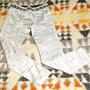 New Balance Running Racing Leggins Compression Pants Size M 5/6